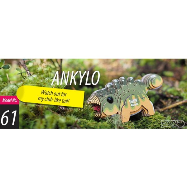 Ankylo - 3D Cardboard Model Kit