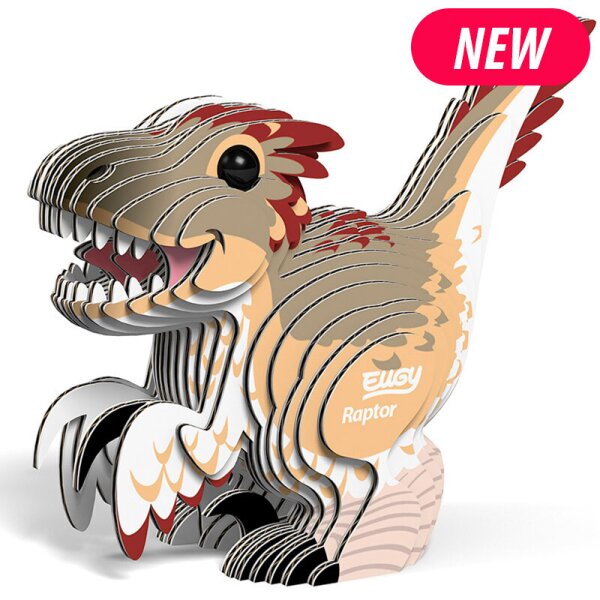 Velociraptor - 3D Karton Figuren Modellbausatz