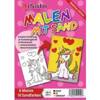 Images de sable pour enfants - Ensemble A5 pour filles