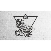 Wood Art Wall Puzzle - Zodiac sign Capricornus