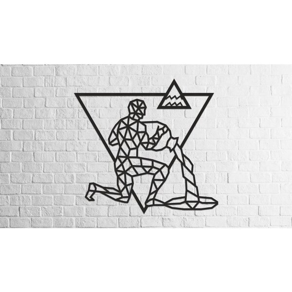 Wood Art Wall Puzzle - Zodiac sign Aquarius