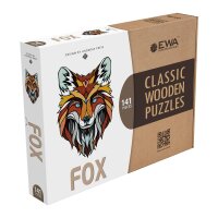 Wooden-Puzzle - Fox