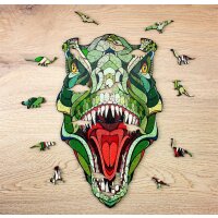 Wooden-Puzzle - T-Rex