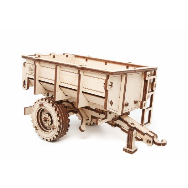 3D Holz Modellbausatz -  Anhänger für Traktor Belarus 82 & 2022
