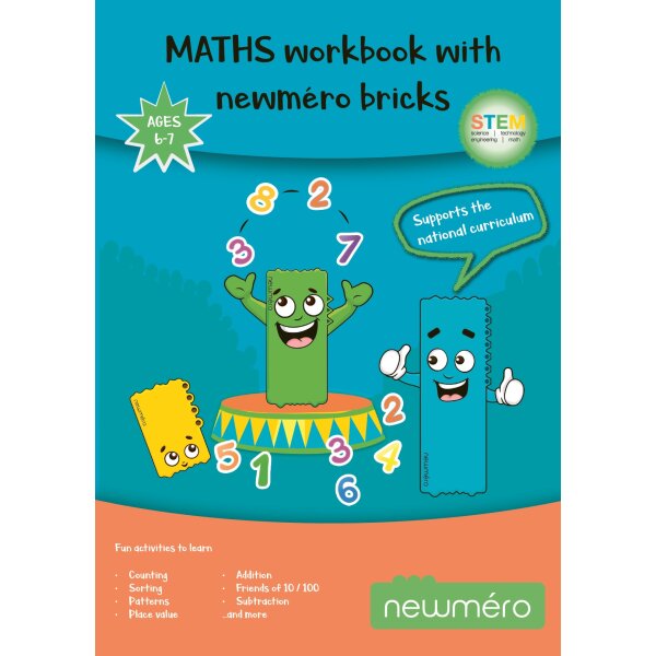 newméro workbook for students from 6 to 7 years of age