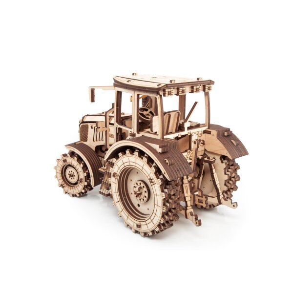 Mechanical 3D wooden-puzzle - Tractor Belarus-2022