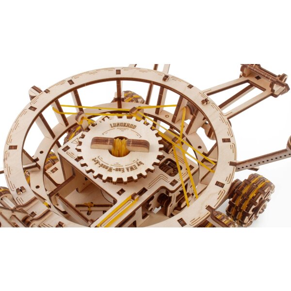 3D Holz Modellbausatz - Lunchod 1 (Mond-Rover)