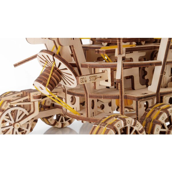 3D Holz Modellbausatz - Lunchod 1 (Mond-Rover)