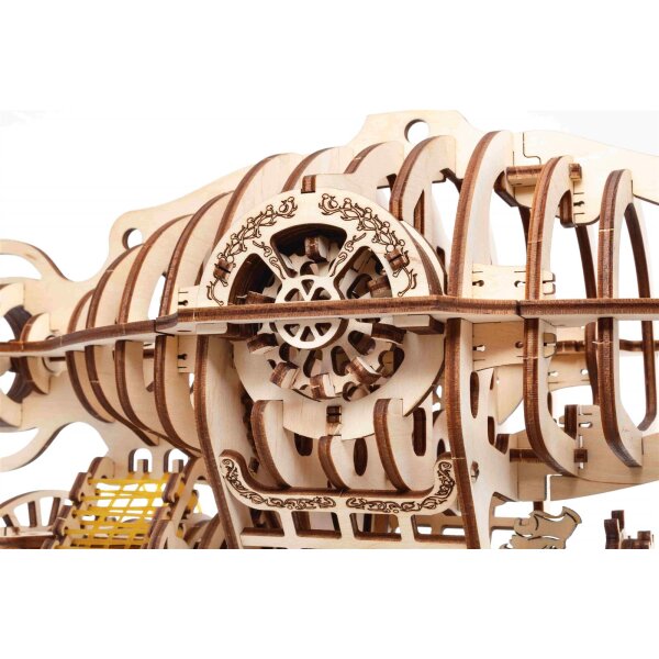 3D Holz Modellbausatz - Skylord 2 Luftschiff