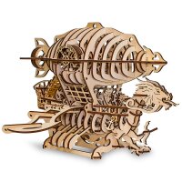Mechanical 3D wooden-puzzle - Skylord 2 Airship