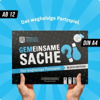 GEMEINSAME SACHE - A4 Block Edition " Das waghalsige...