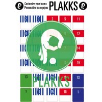 PORTO : BENFICA - Plakks Trikot-Druckvorlage für Team-Kleber