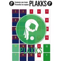 BARCELONA : AJAX - Plakks Trikot-Druckvorlage für...