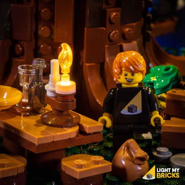 Kit de lumière pour LEGO® 21318 La cabane dans larbre