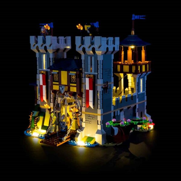 LED Licht Set für LEGO® 31120 Mittelarlterliche Burg