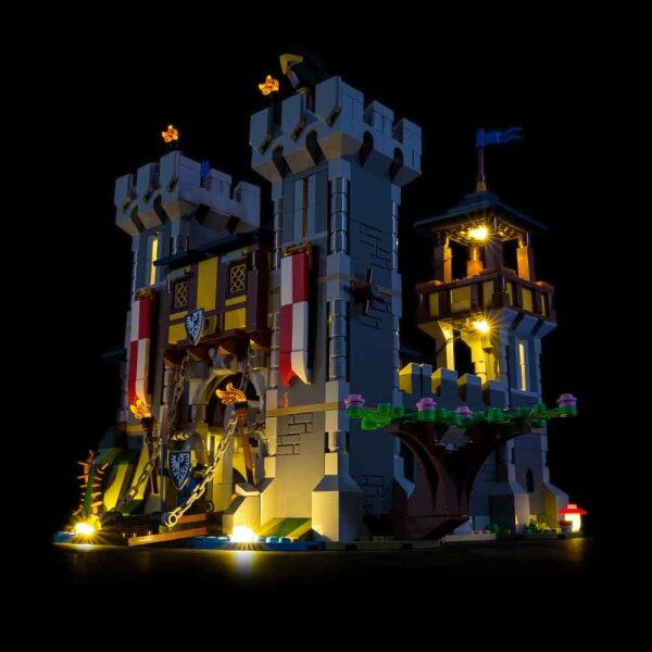 LED Licht Set für LEGO® 31120 Mittelarlterliche Burg