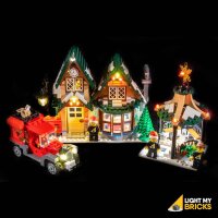 Kit di illuminazione a LED per LEGO® 10222 Ufficio pastale del villaggio