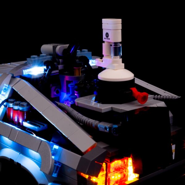 LED Licht Set für LEGO® 10300 Die Zeitmaschine aus Zurück in die Zukunft
