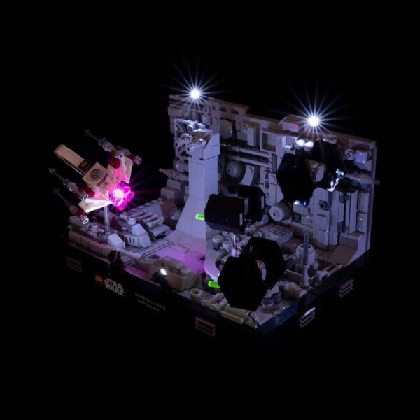 LED Licht Set für LEGO® 75329 Star Wars Death Star Trench Run Diorama