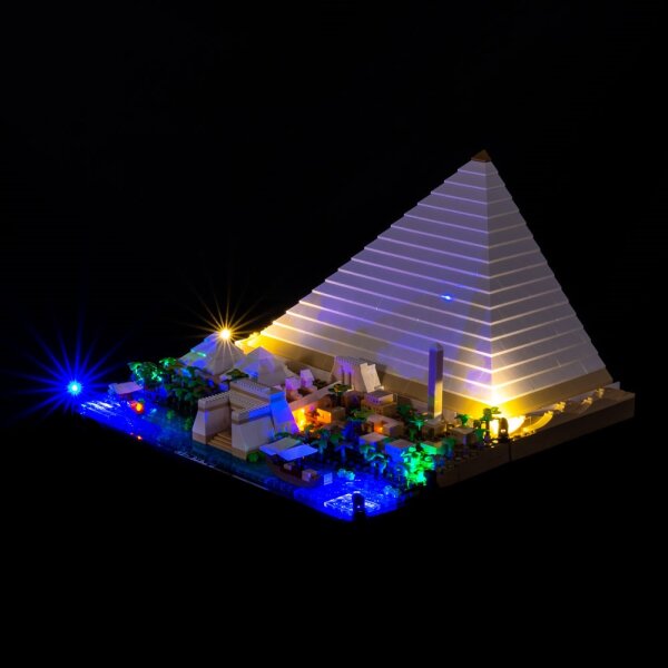 LED Licht Set für LEGO® 21058 Cheops-Pyramide