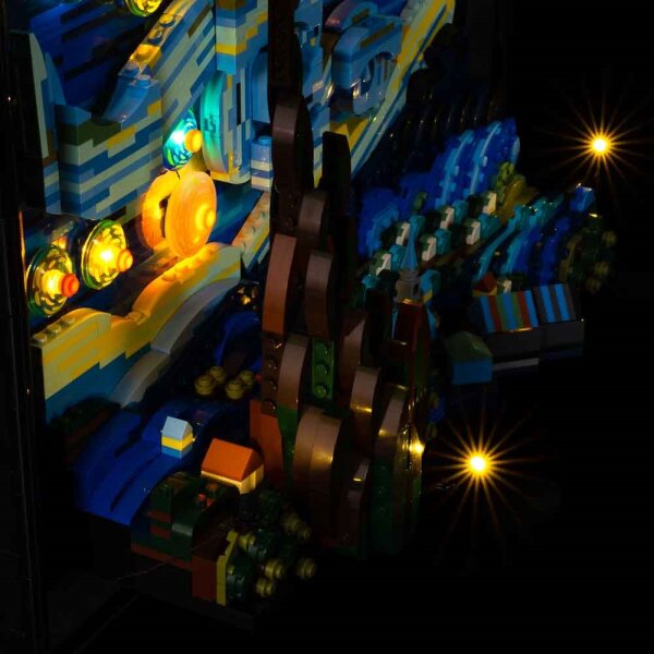 LED Licht Set für LEGO® 21333 Vincent van Gogh &ndash; Sternennacht