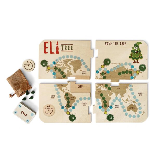 ELI-TREE - Save the Tree - Gesellschaftsspiel für Kinder und Erwachsene