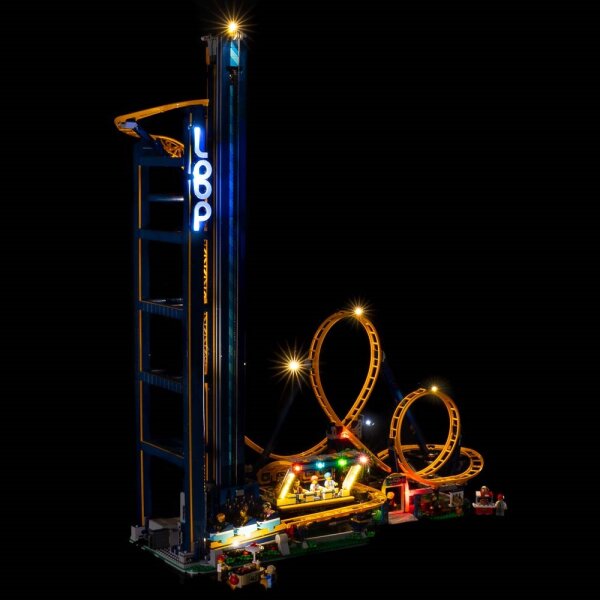 LED Licht Set für LEGO® 10303 Looping-Achterbahn