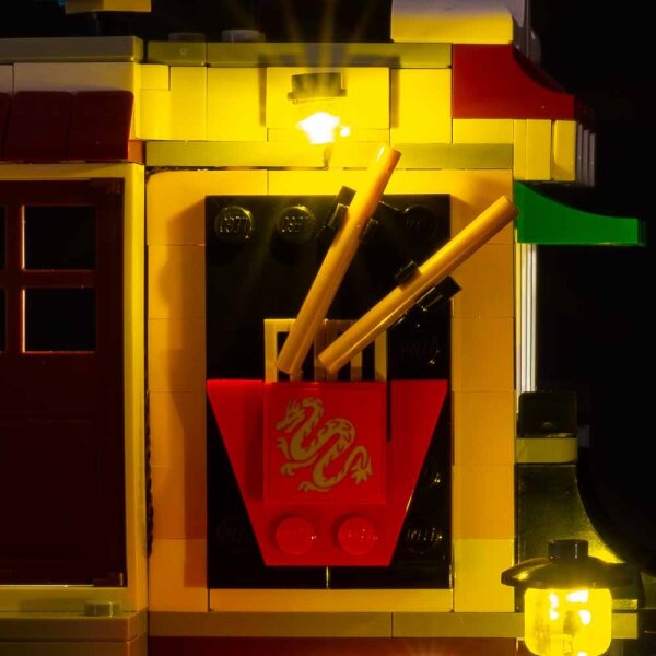 LED Licht Set für LEGO® 31131 Nudelladen