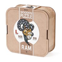 Wooden-Puzzle L - Ram (In a wooden box)