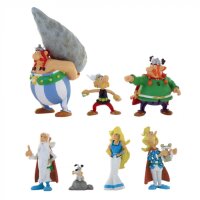 Asterix minifigures set (7 figures 3.5  - 9 cm) - The...