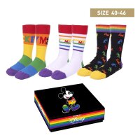 Disney - Mickey Pride Collection - Socks 3-Pack(EU 40-46)