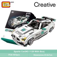 LOZ 1128 - Super voiture de sport 1:18 (1672 pièces)