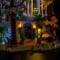 LED Licht Set für LEGO® 10316 Der Herr der Ringe - Bruchtal