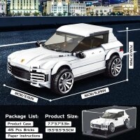 Mould King 27025 - SUV Model S weiss (415 Teile)