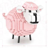 LOZ 9234 - Schaf in Pink (640 Teile)