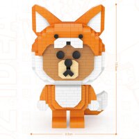 LOZ 9250 - Fox Bear (860 pieces)