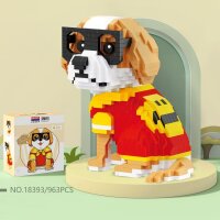 Balody 18393 - Beagle with glasses (963 pieces)