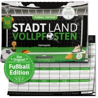 STADT LAND VOLLPFOSTEN® A4 - FUSSBALL EDITION...
