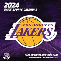 NBA - Los Angeles Lakers - Tages-Abreisskalender in einer...