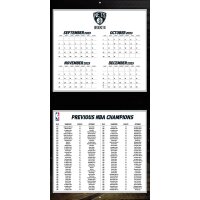 NBA - Brooklyn Nets - 30,5 x 30,5 cm Wall calendar 2024