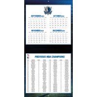 NBA - Dallas Mavericks - 30,5 x 30,5 cm Wall calendar 2024
