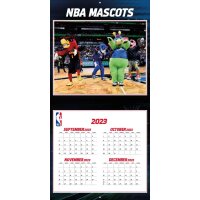 NBA - NBA Maskottchen - 30,5 x 30,5 cm Wall calendar 2024