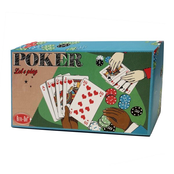 Retr-Oh! Pokerset (Cards & 200 chips)