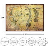 The Hobbit Puzzle Map (1000 pieces)