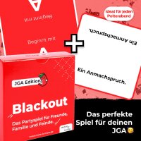 Blackout - JGA Edition - Das Partyspiel für Freunde, Familie und Feinde