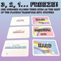 FROZEN UNICORN - The hilarious game of silly statues