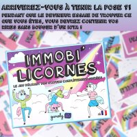 IMMOBILICORNES (Le jeu d&ouml;lirant des statues compl&egrave;tement givr&eacute;es