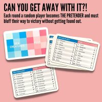THE PRETENDER - A hilarious game of mini charades and subtile deception