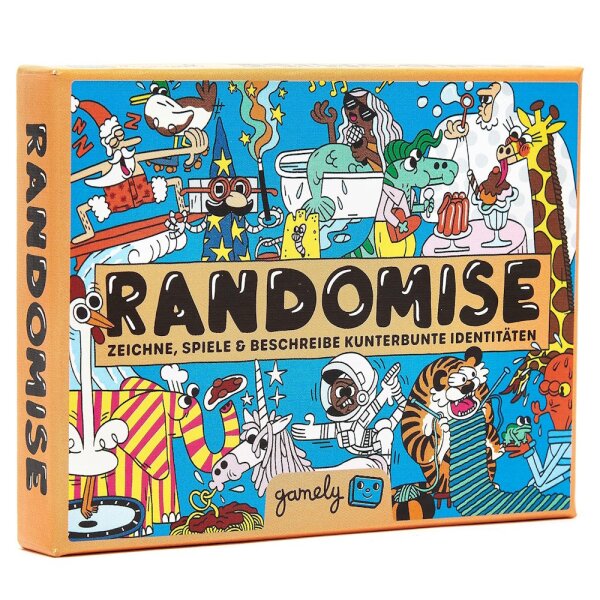RANDOMISE - Zeichne, Spiele & Beschreibe kunterbunte Identit&auml;ten