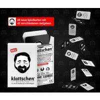 klattschen® - WHITE EDITION - Die offizielle Erweiterung des Kult-Trinkspiels